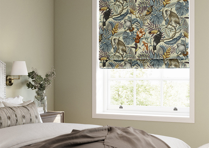 Rain Forest, Henna - Roman Blind - Image 5
